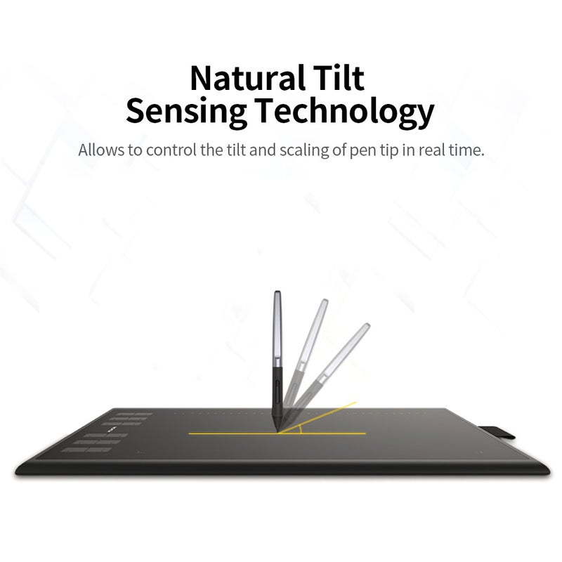 HUION H1060P Graphic Drawing Tablet Black  - Image 4