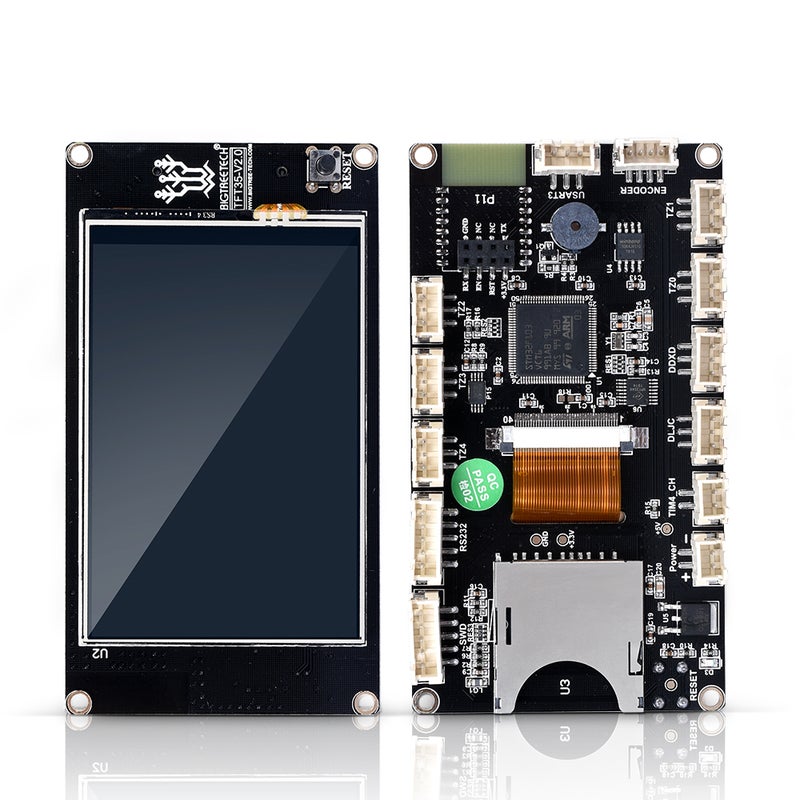 BigTreeTech - TFT35 V2.0 3.Touch Screen Display Smart Controller Panel For SKR V1.3 MKS Gen V1.4 3D Printer Black - Image 1