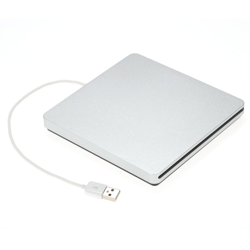 قارئ محرك أقراص خارجي محمول رفيع للغاية بمنفذ USB 2.0 متعدد الألوان - Image 1