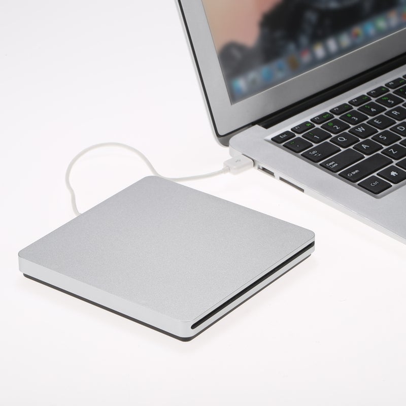 قارئ محرك أقراص خارجي محمول رفيع للغاية بمنفذ USB 2.0 متعدد الألوان - Image 2
