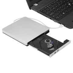 ماركة غير محددة محرك أقراص CD-RW DVD-RW خارجي محمول ورفيع للغاية بمنفذ USB 3.0 متعدد الألوان  - Image 2