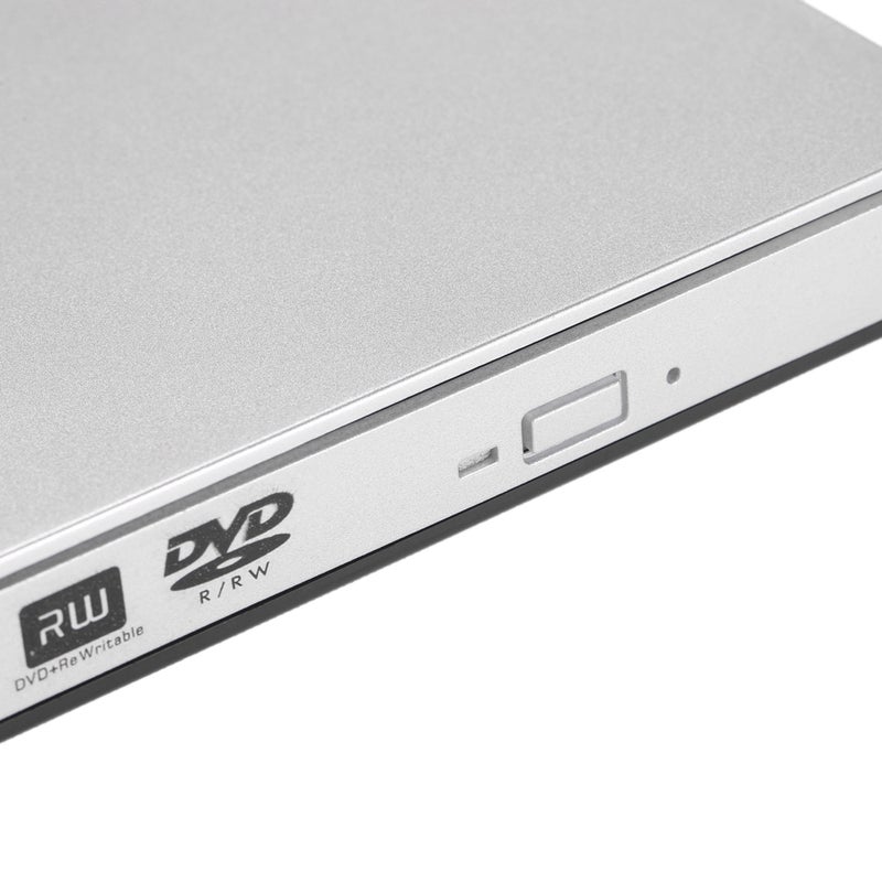 ماركة غير محددة - محرك أقراص CD-RW DVD-RW خارجي محمول ورفيع للغاية بمنفذ USB 3.0 متعدد الألوان - Image 1
