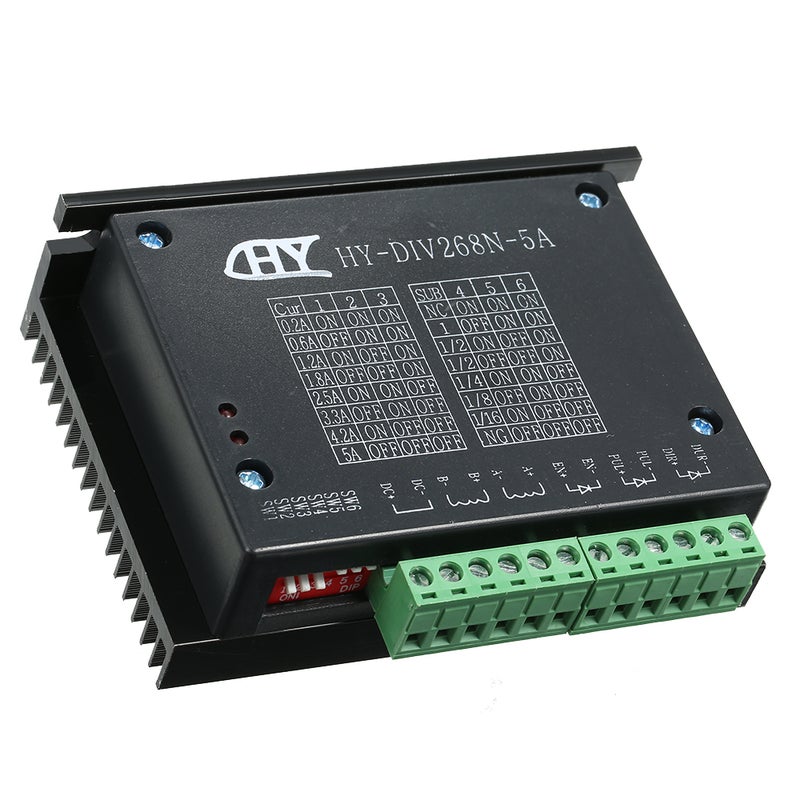 HY-DIV268N-5A Subdivision-Type Two-Phase Hybrid Stepping Motor Drive Power Supply Multicolour  - Image 2