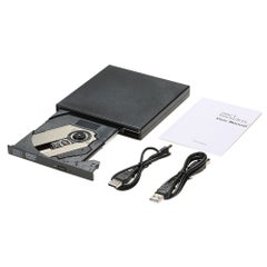 ماركة غير محددة مشغل وقارئ أقراص ضوئي DVD-RW/CD-RW خارجي رفيع ومحمول بمنفذ USB 2.0 متعدد الألوان  - Image 2
