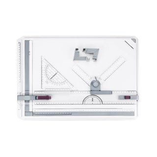 A3 Drafting Table Drawing Board  Drawing Tool Set With Clear Rule Parallel Motion Clear - v1601481130/N40674228A_1