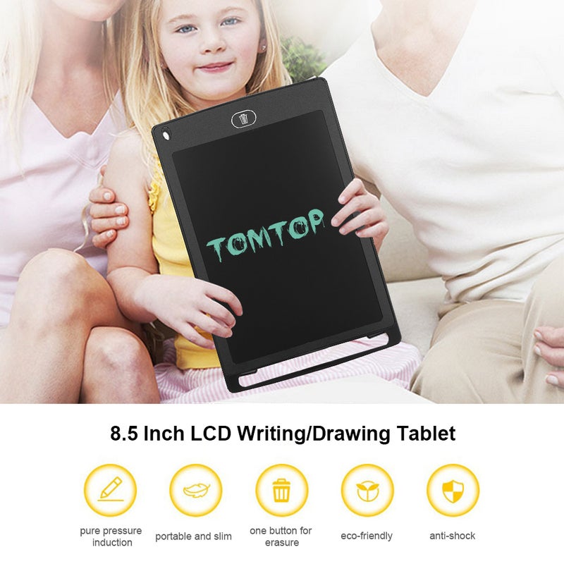 8.5 Inch LCD Portable Digital Drawing And Writing Graphic Tablet With Stylus Pen Green  - Image 5