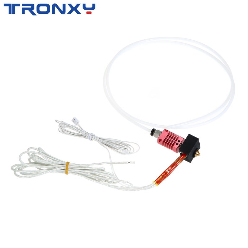 Tronxy 3D Upgrade Parts Assembled MK10 Extruder Hotend Kit with Aluminum Heating Block For 3D Printer Multicolour - Image 3