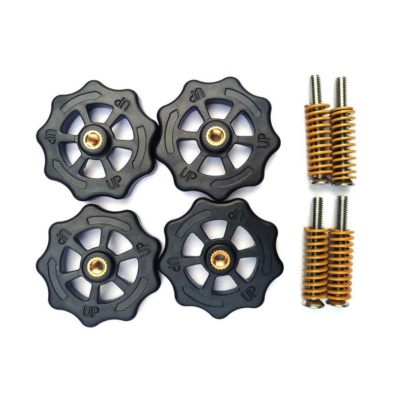 4 Piece Upgraded Hand Twist Leveling Nut Diameter With Hot Bed Spring and Screw For 3D Printer multicolour - Image 2