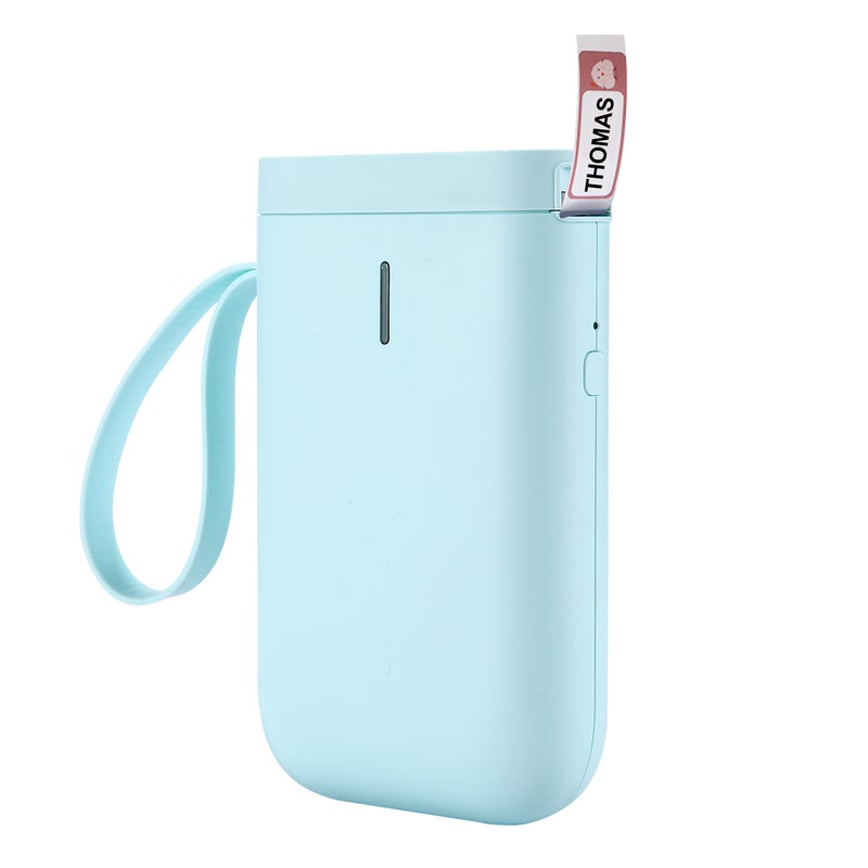 Generic Portable Wireless Handheld Thermal Label Marker Printer Light Blue  - Image 1