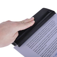 كيه دبليو تريو خرامة ورق مكتبية ب6 فتحات قابلة للتعديل أسود  - Image 4