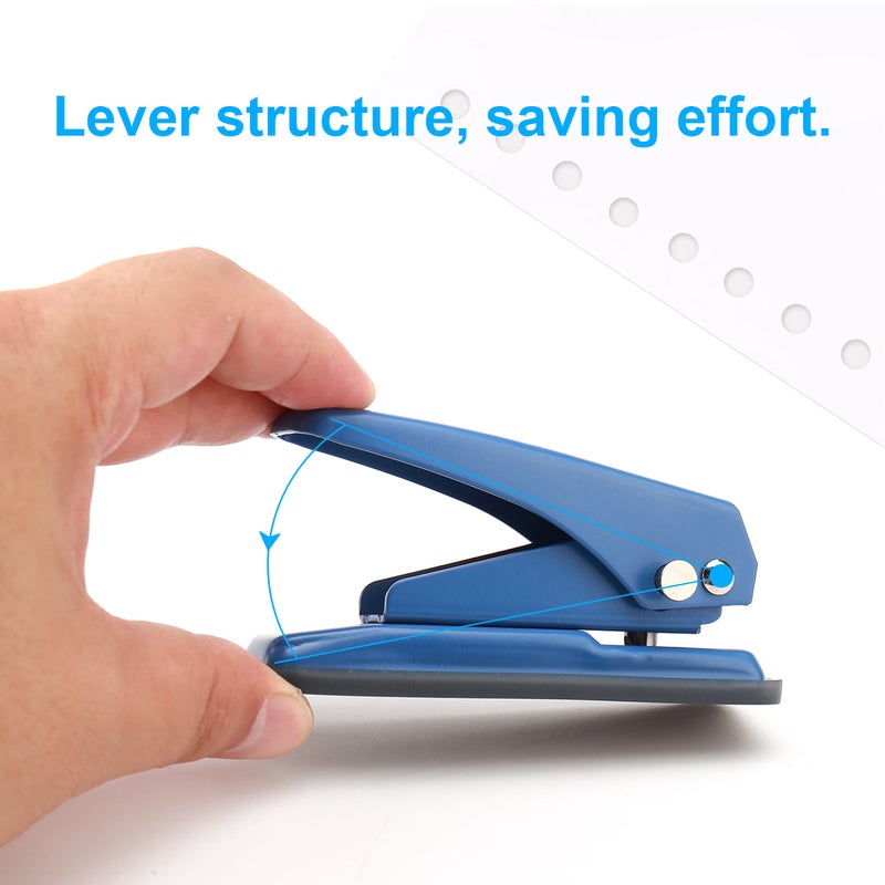 Kw-trio - Mini Single Hole Paper Punch Blue - Image 1