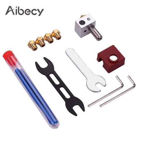 MK10 Hotend Kit Extruder Set multicolour