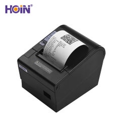 HD Portable Wireless Bluetooth USB Ethernet Interface Thermal Receipt Printer With Auto Cutter 8cm Black