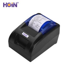 HOIN HD Portable Wireless Bluetooth USB Ethernet Interface Thermal Receipt Printer With Auto Cutter 5.8cm Black  - Image 1