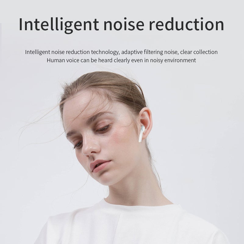 Generic - TWS Bluetooth Wireless In-Ear Earbuds Black - Image 1