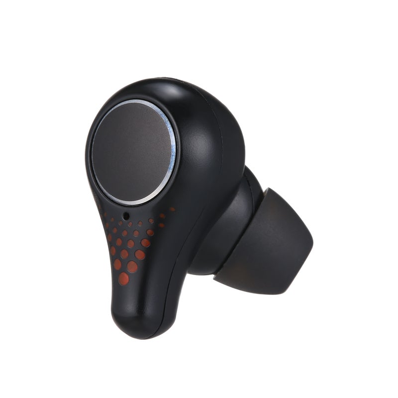 Generic - TWS Led Battery Display Bluetooth Wireless In-Ear Earbuds Black - Image 1