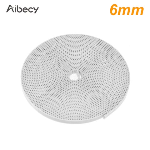 3D Printer Parts GT2 Timing Belt White
