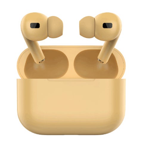 Wireless Noise Cancelling In-Ear Earbuds Yellow