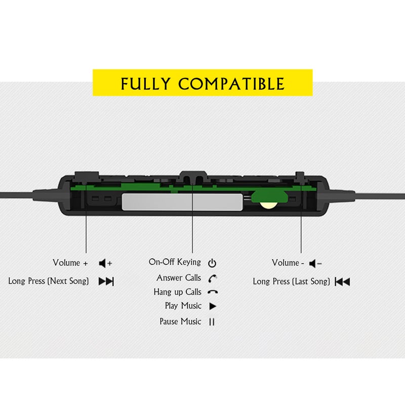 Awei A890BL In-Ear Sports Wireless Earphones With Ear Hook Red - Image 3