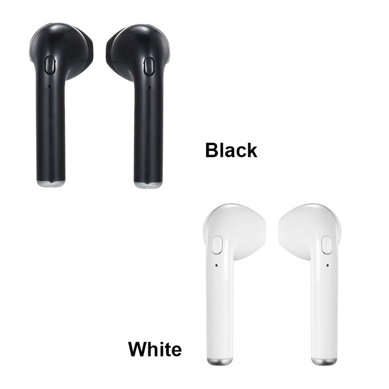 Generic - i7S Wireless Mini In-Ear Stereo Earbuds With Microphone Black - Image 1
