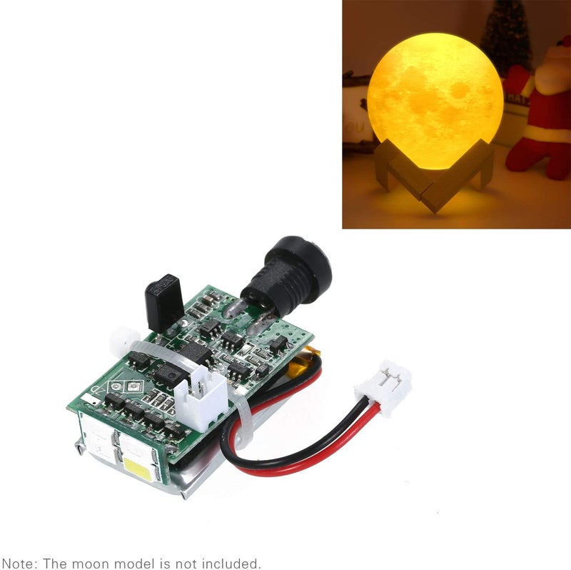 LED Moon Lamp Board 16 Colours Touch-Control Light Board For 3D Printing Multicolour  - Image 3