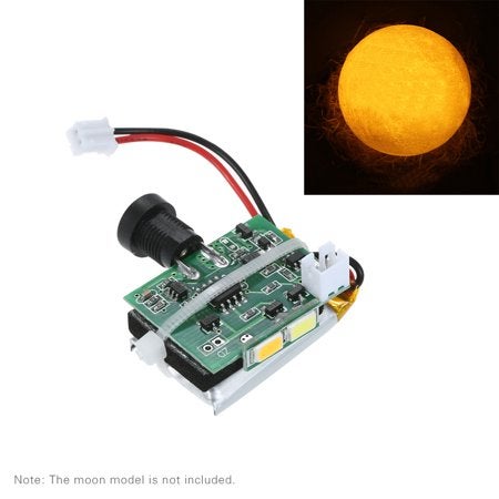 LED Moon Lamp Board 2 Colours Touch-Control Light Board For 3D Printing Multicolour  - Image 4