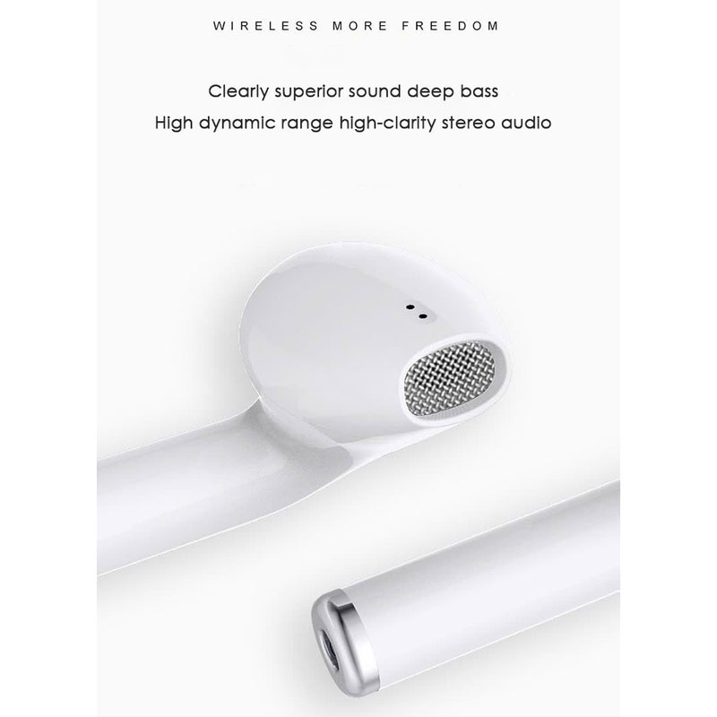 Generic - I9 TWS Touch Wireless Bluetooth In-Ear Stereo Bass Earbuds With Microphone White - Image 1