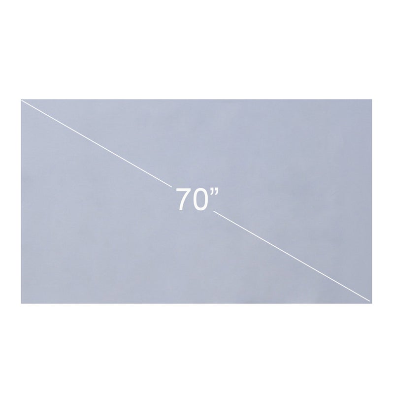 Portable Frameless 16:9 HD Projector Screen LU-V5-345 Grey  - Image 1