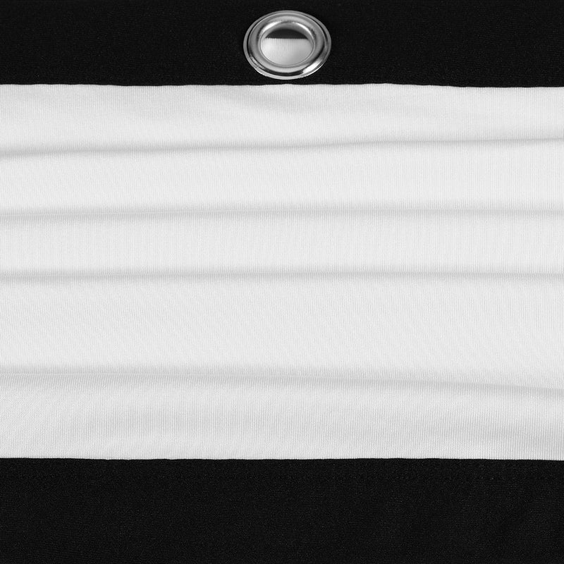 Generic - Portable Foldable 16:9 HD Projector Screen LU-V5-347 White/Black - Image 1