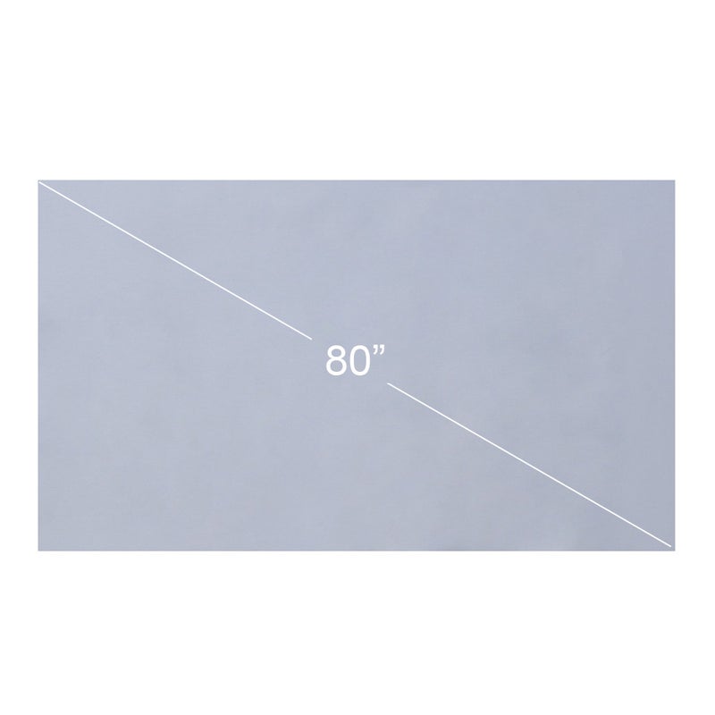 Portable Frameless 16:9 HD Projector Screen LU-V5-354 Grey  - Image 5