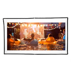 docooler Portable Foldable 16:9 HD Projector Screen LU-V5-372 White/Black  - Image 4