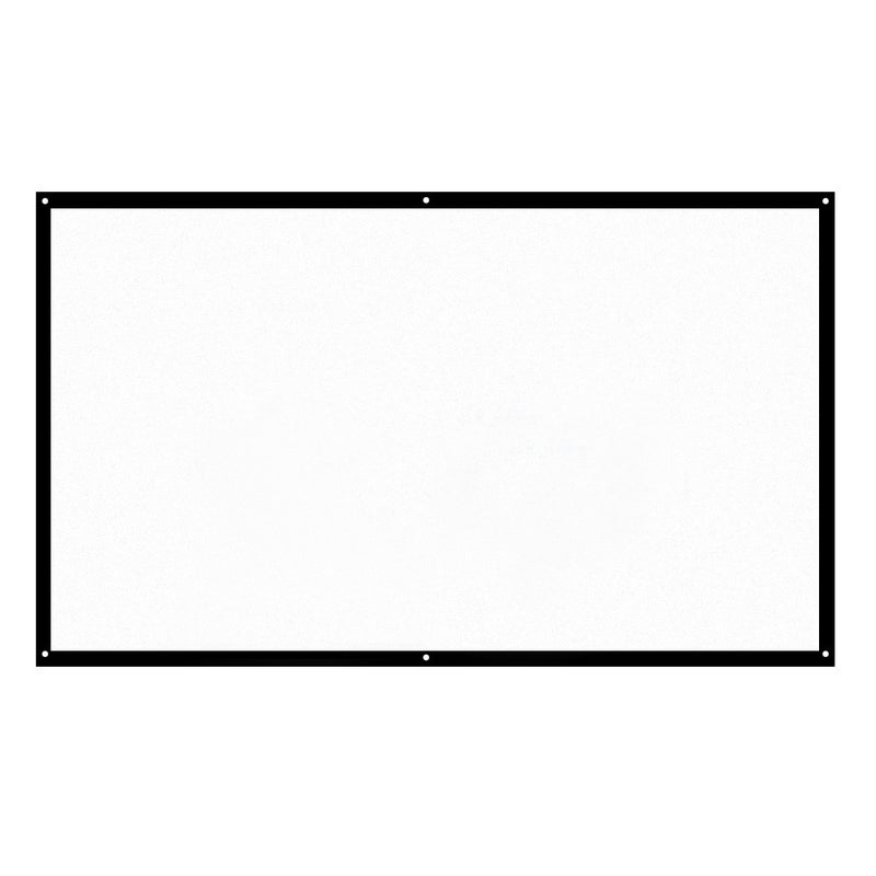 docooler Portable Foldable 16:9 HD Projector Screen LU-V5-372 White/Black  - Image 5