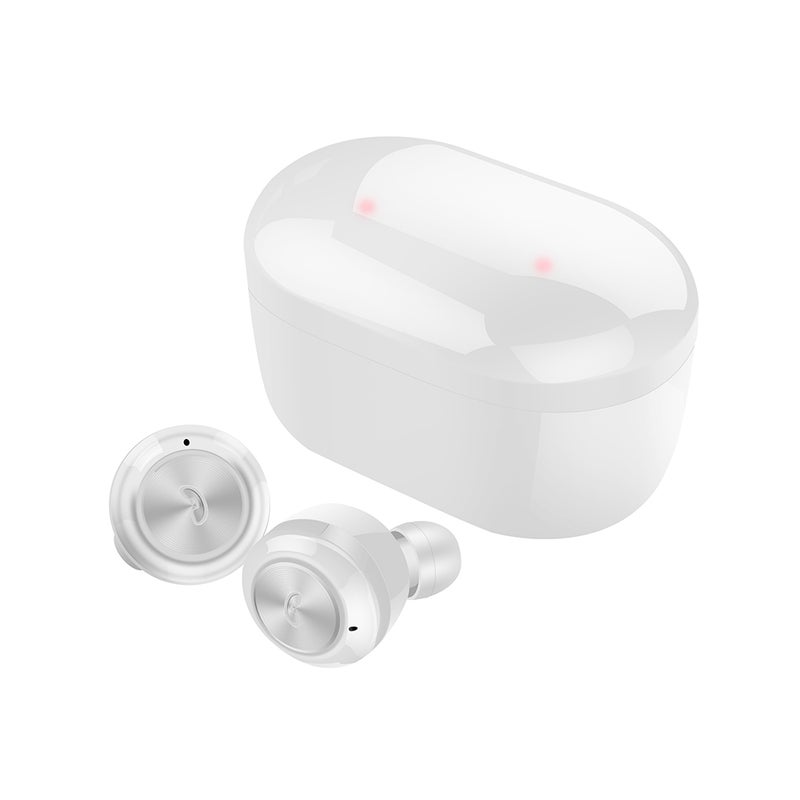 Generic - TWS Stereo Bluetooth In-Ear Headphones White - Image 1