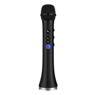 2 in 1 Karaoke Wireless Bluetooth Handheld Microphone Black - v1601481524/N40671954A_1