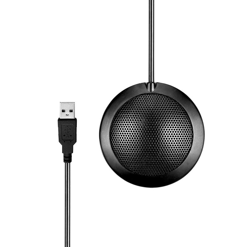 Stereo Omnidirectional USB Condenser Microphone Black  - Image 4