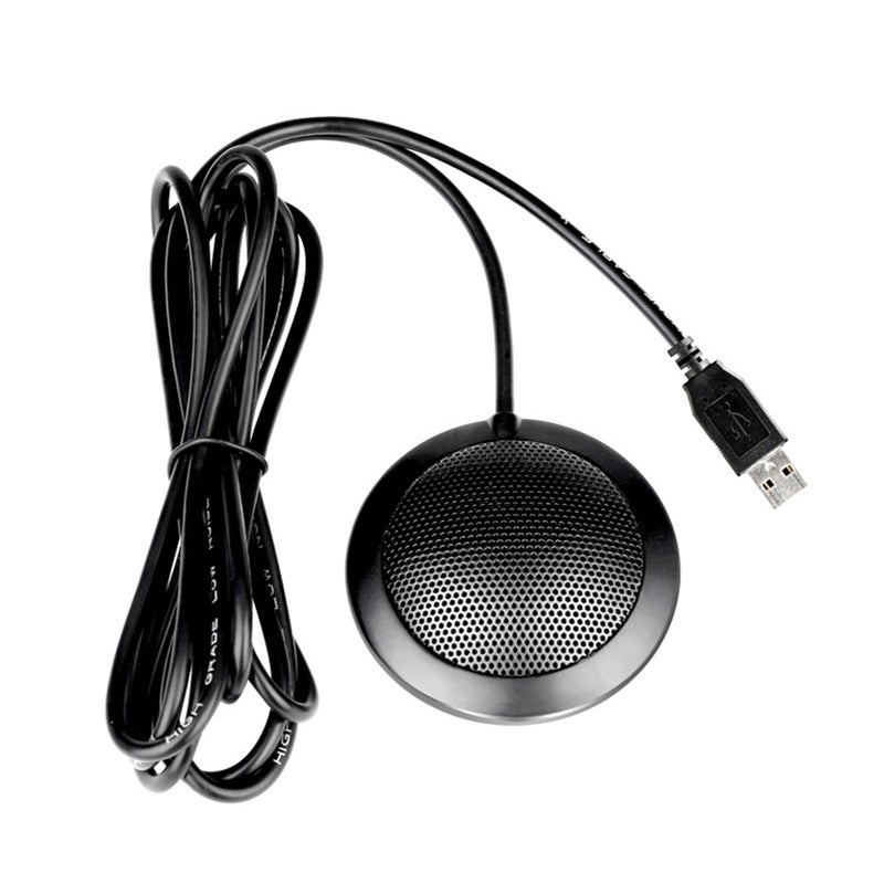 Stereo Omnidirectional USB Condenser Microphone Black  - Image 3