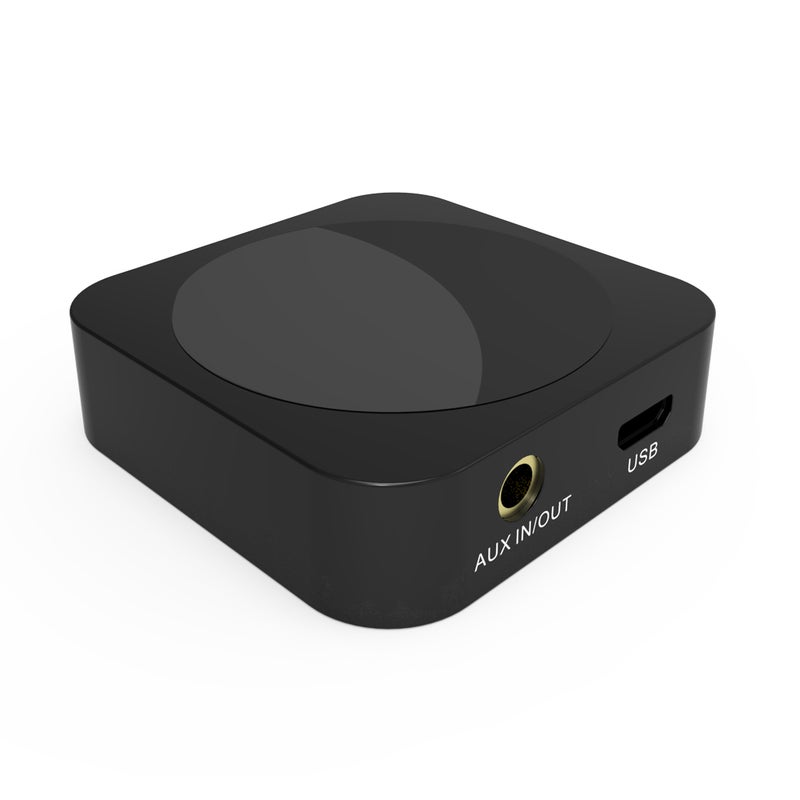 2-In-1 Transmitter Receiver Bluetooth Audio Adapter Black - Image 1