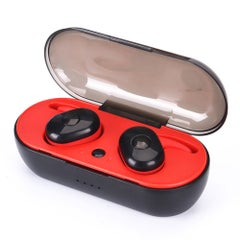TWS Bluetooth In-Ear Headphones Red/Black