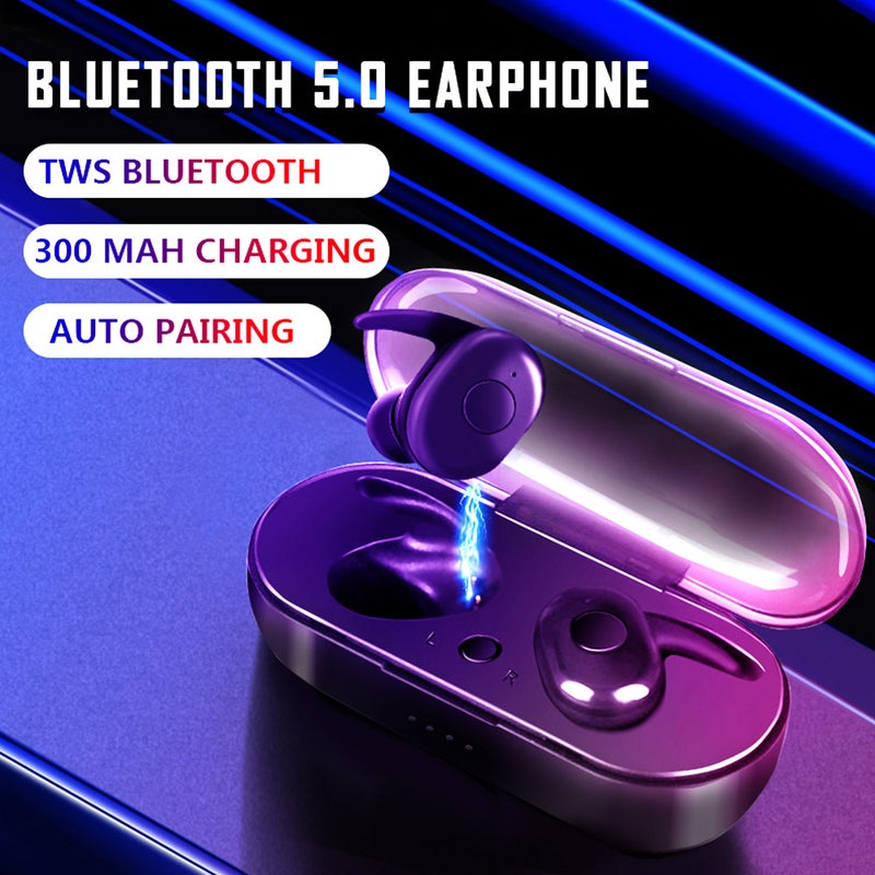 Generic - TWS Bluetooth In-Ear Headphones Red/Black - Image 1