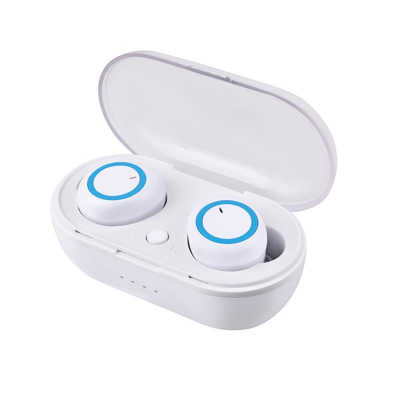 Generic - TWS Stereo Bluetooth In-Ear Headphones White - Image 1