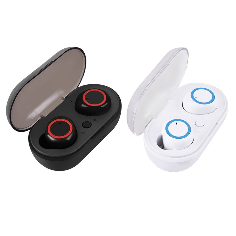 Generic - TWS Stereo Bluetooth In-Ear Headphones White - Image 1