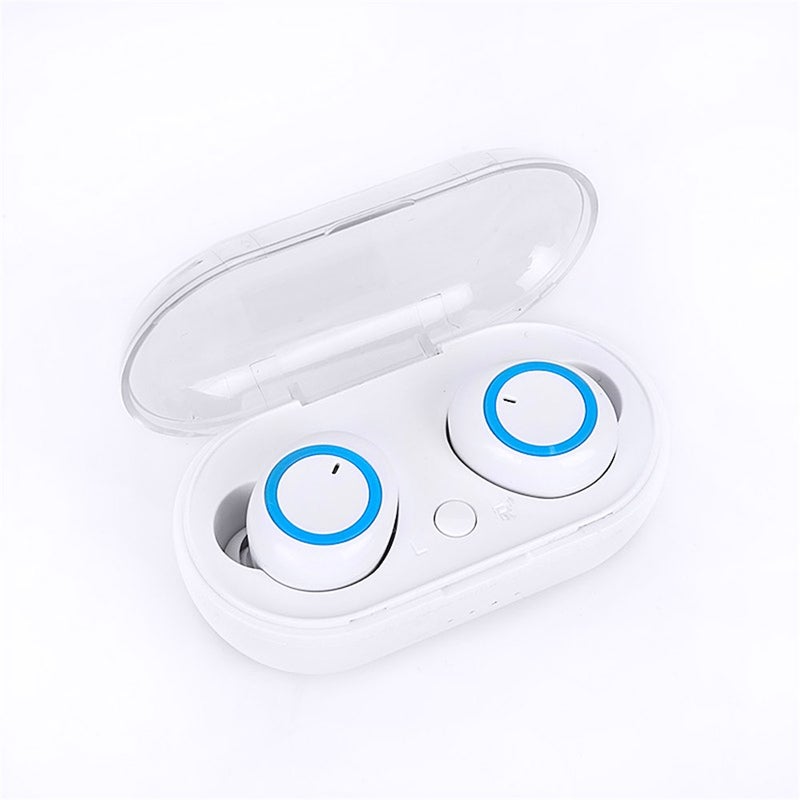 Generic - TWS Stereo Bluetooth In-Ear Headphones White - Image 1