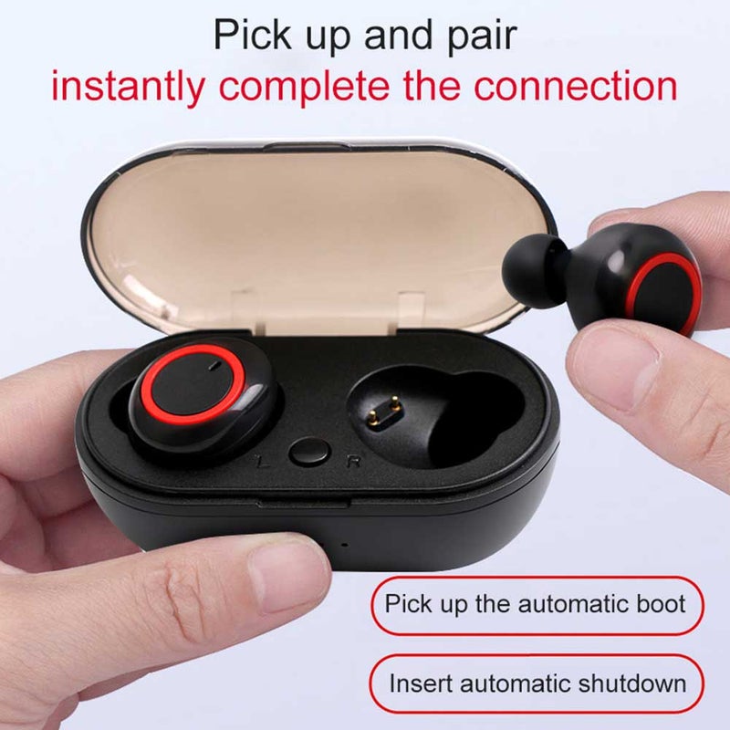 Generic - TWS Stereo Bluetooth In-Ear Headphones White - Image 1