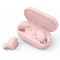 TWS Wireless Waterproof In-Ear Earbuds Pink