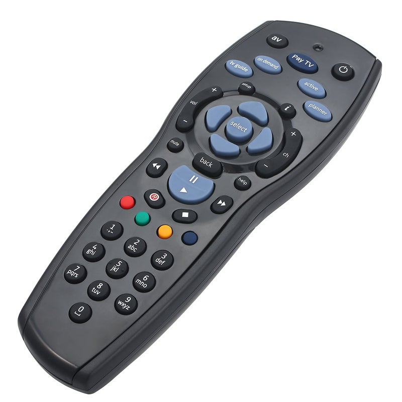 Genuine Universal TV Remote Controller Black - Image 3