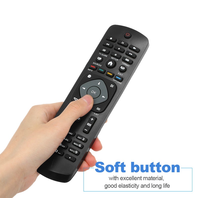 Universal TV Remote Control Black - Image 2