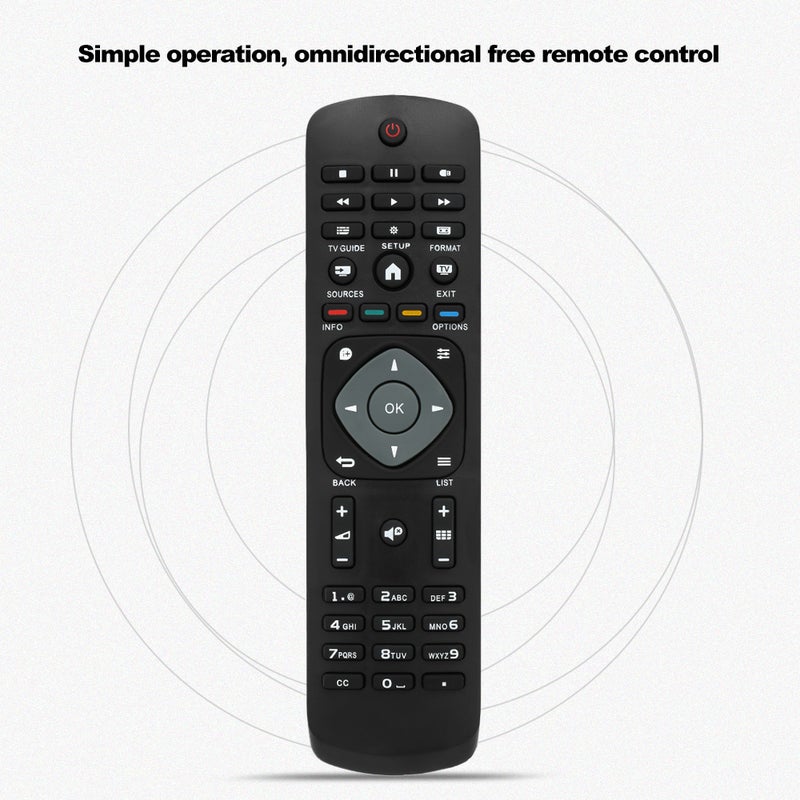 Universal TV Remote Control Black - Image 4