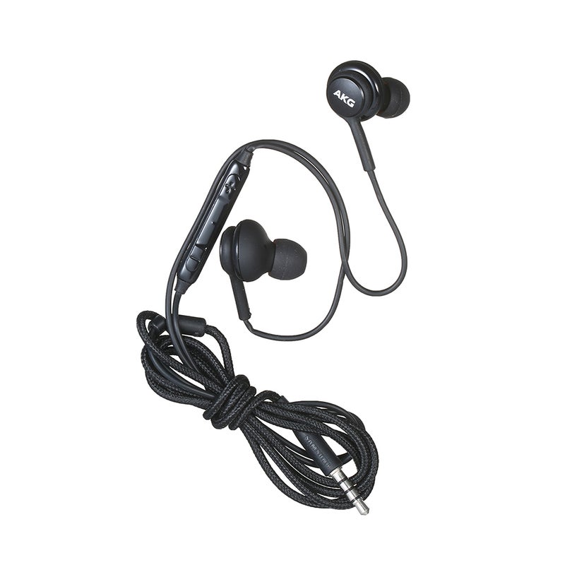 Wired In-Ear Earphones Black