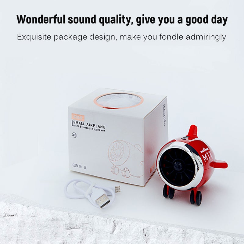 Mini Portable Wireless Speaker For Home Outdoor travel Pink - Image 2