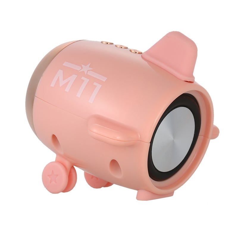 Mini Portable Wireless Speaker For Home Outdoor travel Pink - Image 4